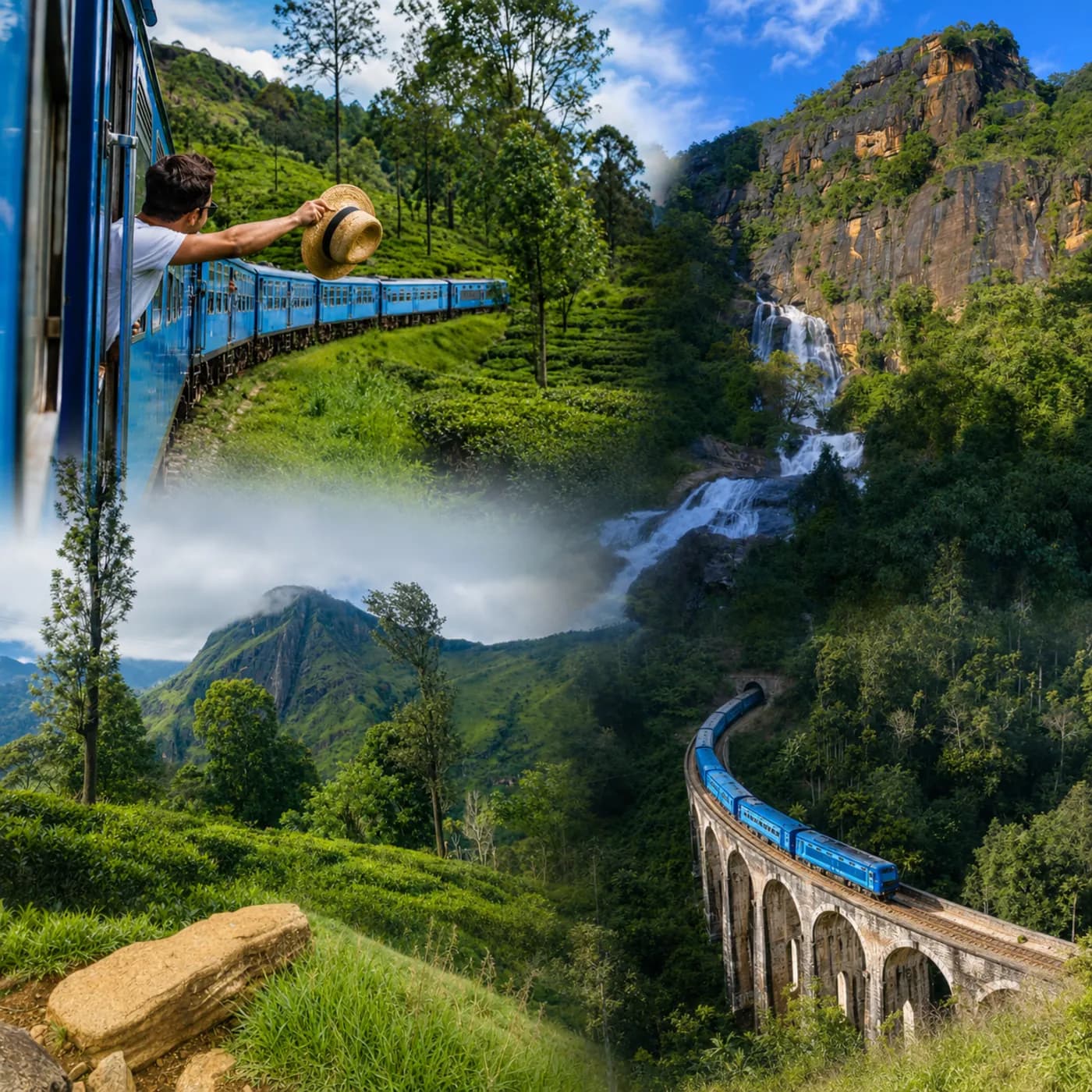 Scenery from the Ella Scenic Adventure route